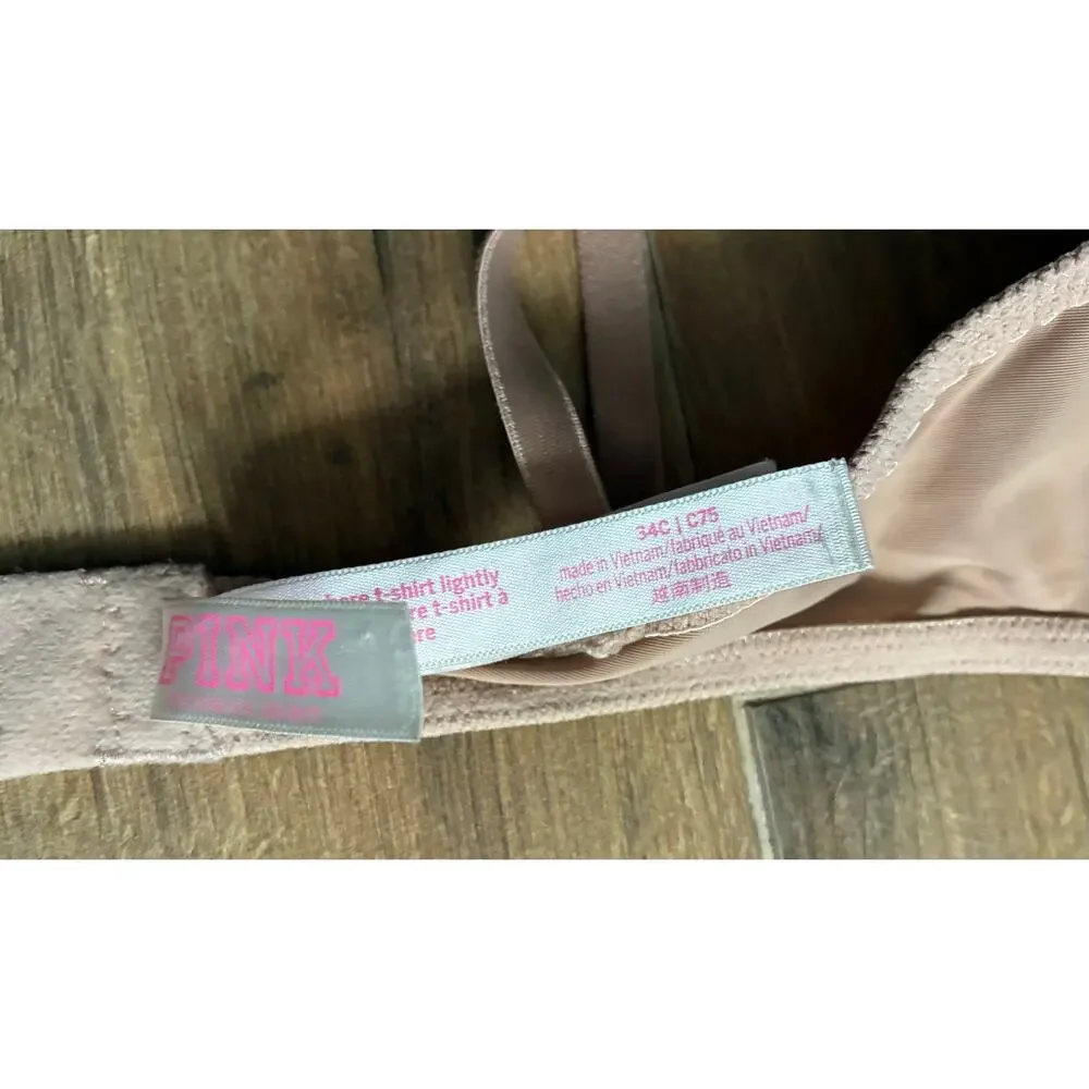 T-shirt Bra 34C 3 Bras